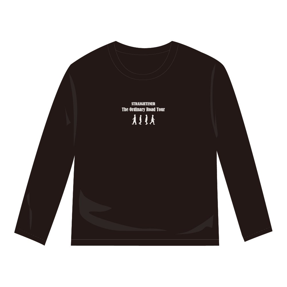 The Ordinary Road Tour Long Sleeve Tee （Black）