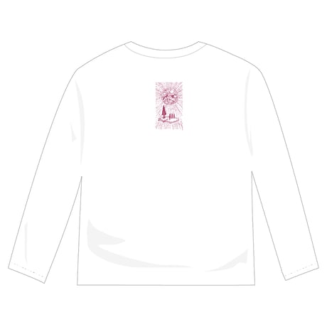 Sad And Beautiful Symphony Long Sleeve Tee（White）
