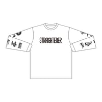 25TH ANNIVERSARY ROCK BAND Long Sleeve Tee（WHITE）