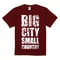 Big City Small Country TOUR Tee BURGUNDY
