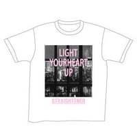 LIGHT YOURHEART UP Tee/ﾎﾜｲﾄ