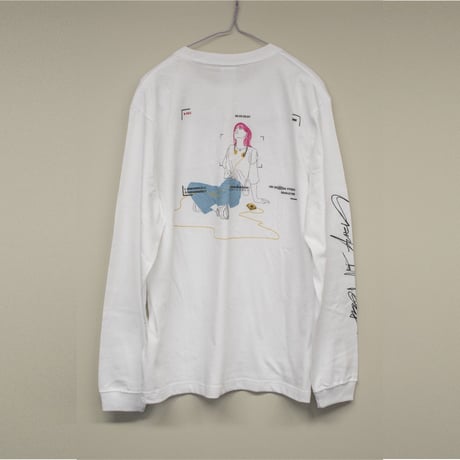 Crank In TOUR Long Sleeve Tee WHITE