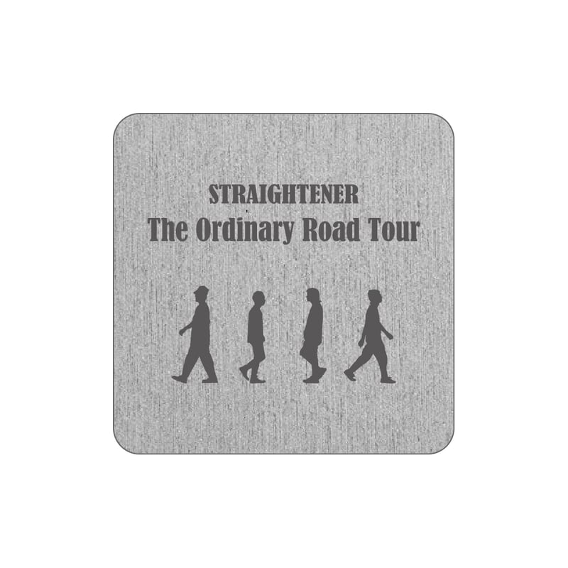 The Ordinary Road Tour Coaster | STRAIGHTENER