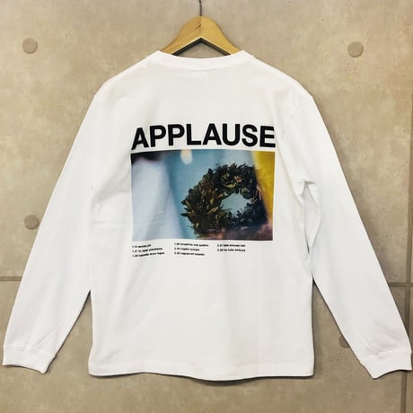 Applause TOUR Long Sleeve Tee WHITE