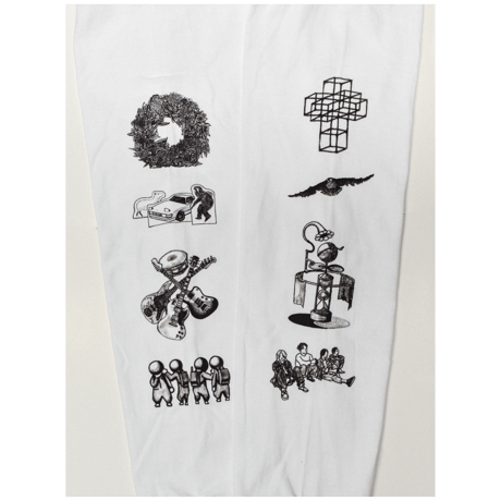 25TH ANNIVERSARY ROCK BAND Long Sleeve Tee（WHITE）