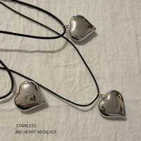 BIG Heart necklace