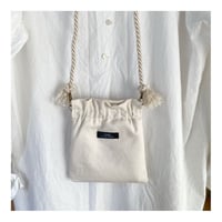 Pacchin sacoche FRINGE/ベージュ