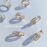 clear resin ring