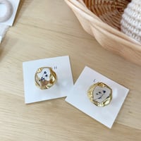 Gypsophila METAL RING /ブルー