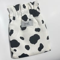 Pacchin pouch /牛柄　L