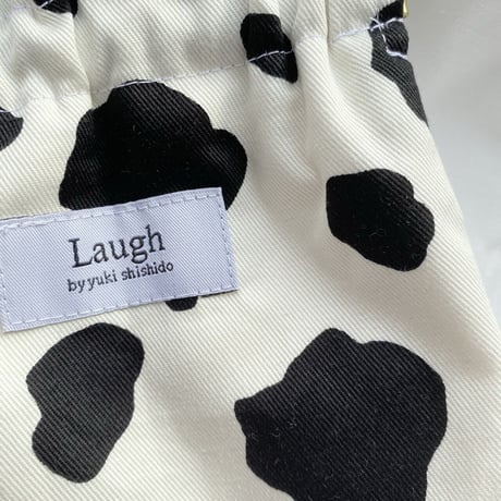 Pacchin pouch /牛柄　L