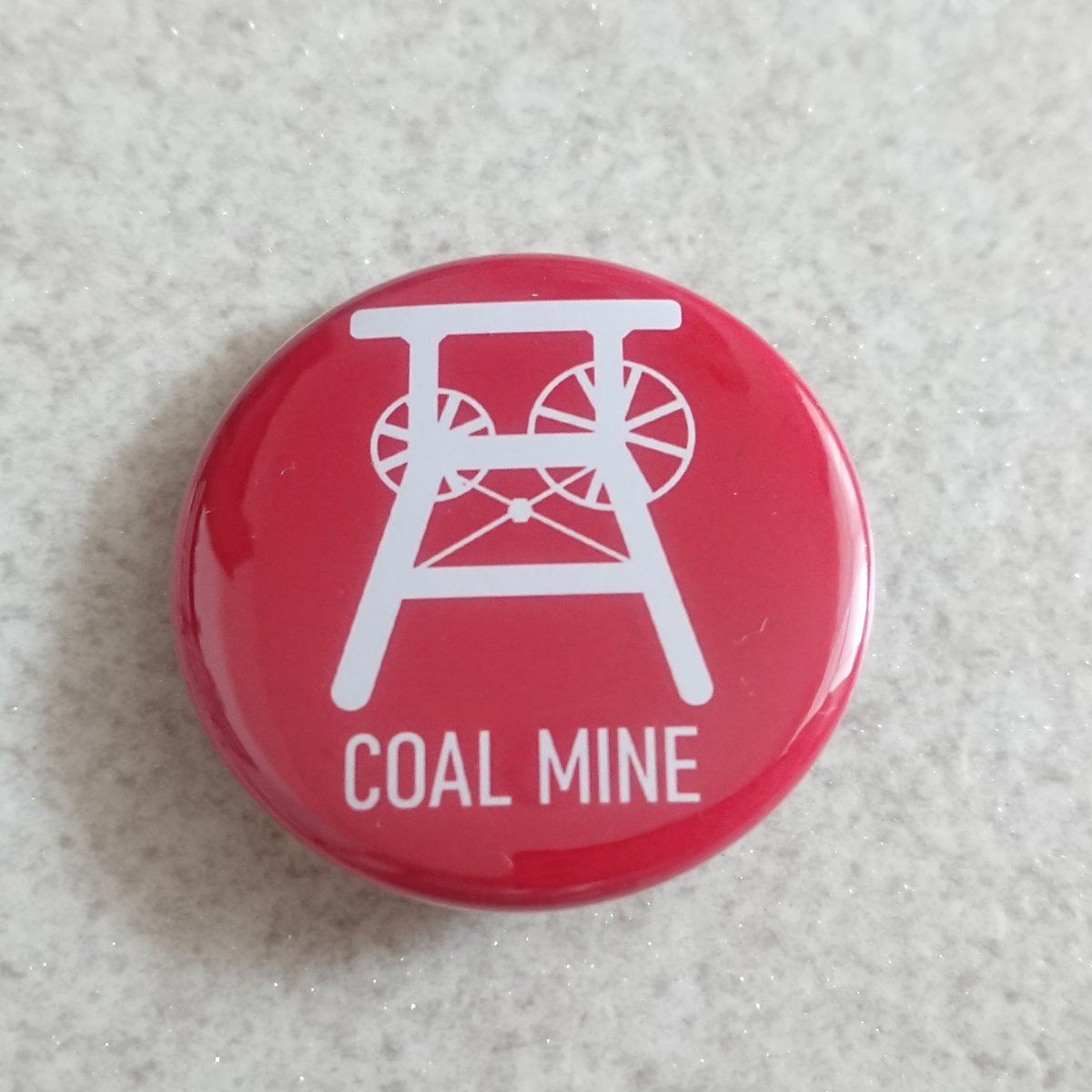 COAL MINE 立坑缶バッジ | Sorachi Factory