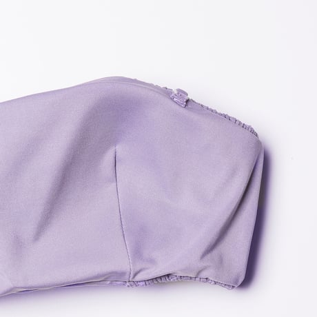 SQUARE ワンショルダーワンピース セットアップ パープル  No : 03637