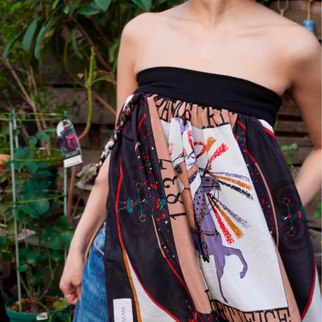 EM/MA Vintage scarf skirt & tops
