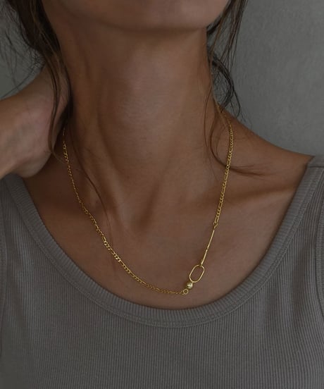 necklace-a02102　 SV925 Hook design Necklace