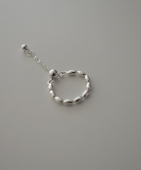 ring-a02203　SV925 Granular Chain Ring