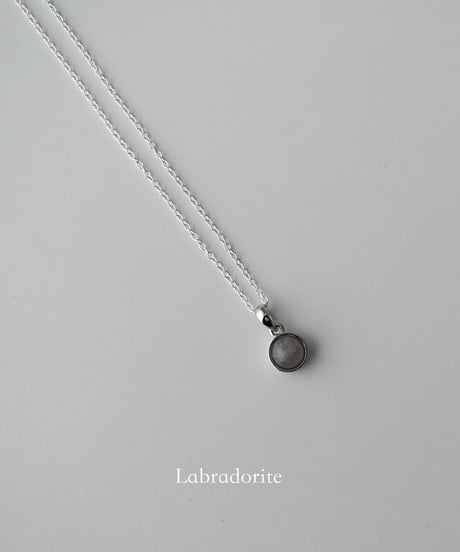 necklace-a02075　SV925 Natural Stone Necklace