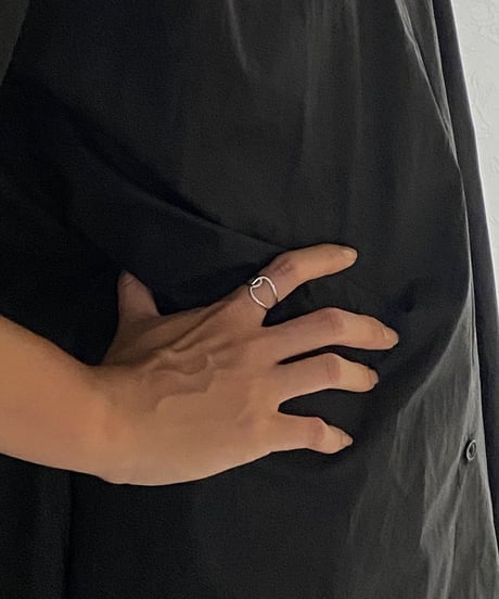 ring-a02010　SV925 Double Hoop Ring