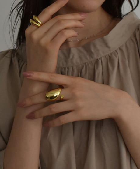 ring-a02064　SV925 Volume Hug Ring