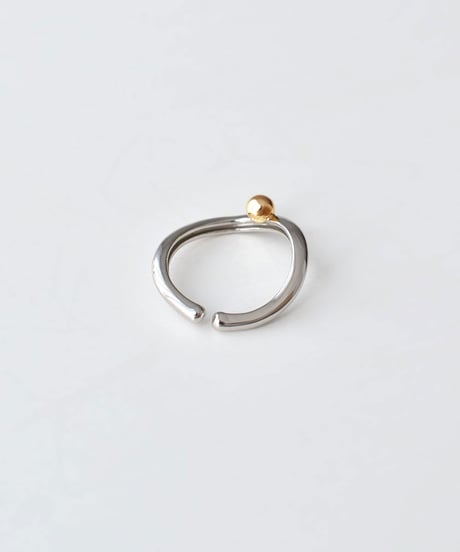 ring-a02125　SV925 Point Nuance Ring