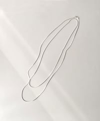 necklace-a02109　SV925 Basic Long Necklace
