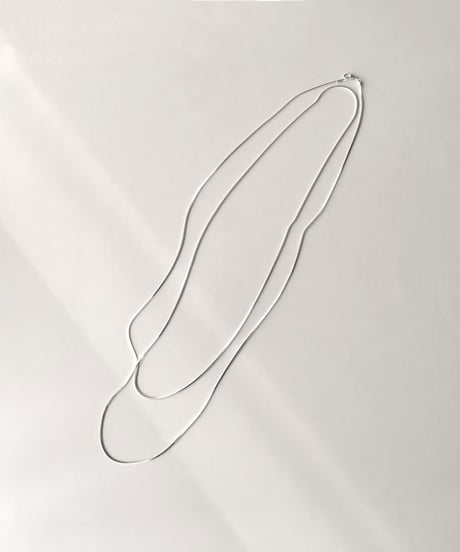 necklace-a02109　SV925 Basic Long Necklace
