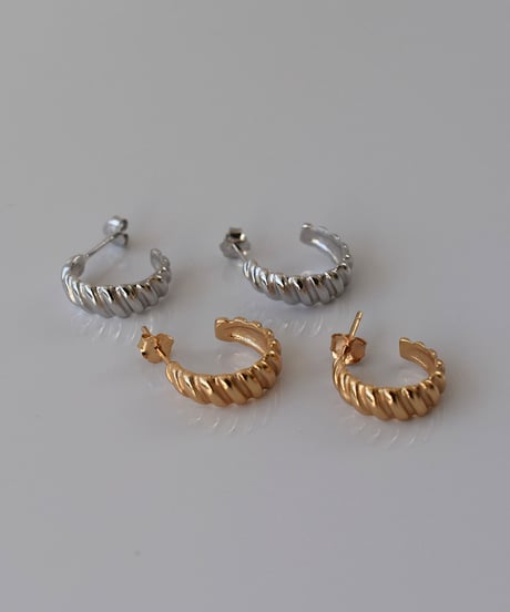 pierce-a02067　SV925 Screw Hoop Pierce