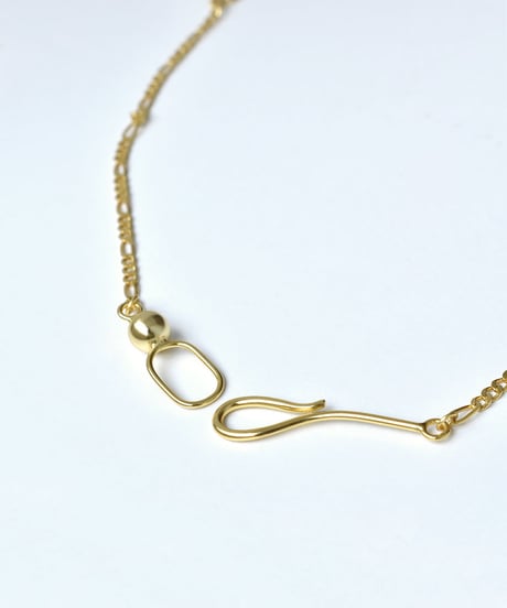 necklace-a02102　 SV925 Hook design Necklace