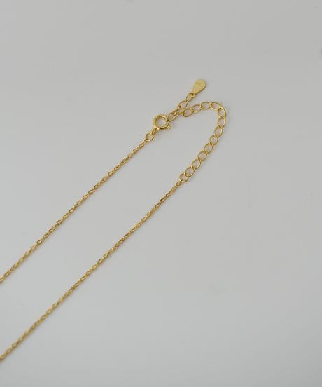 necklace-a02133　SV925 Drop Slide Necklace