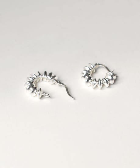 pierce-a02121　SV925 Circle Hoop Pierce