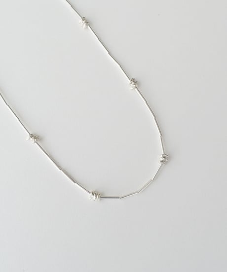 necklace-a02123　SV925 SilverBeads Necklace