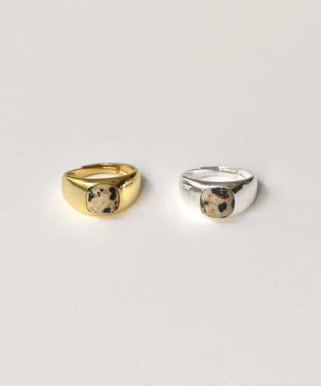 ring-a02152　SV925 Dot Stone Ring