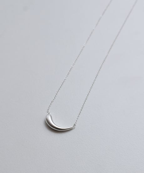 necklace-a02134　SV925  Drop Curve Necklace