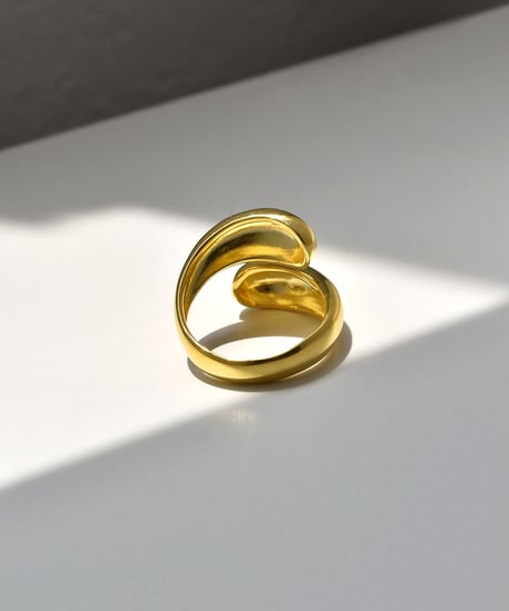 ring-a02151　SV925 Wide Coiling Ring