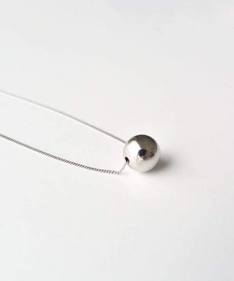 necklace-a02095　SV925 Ball Motif Necklace