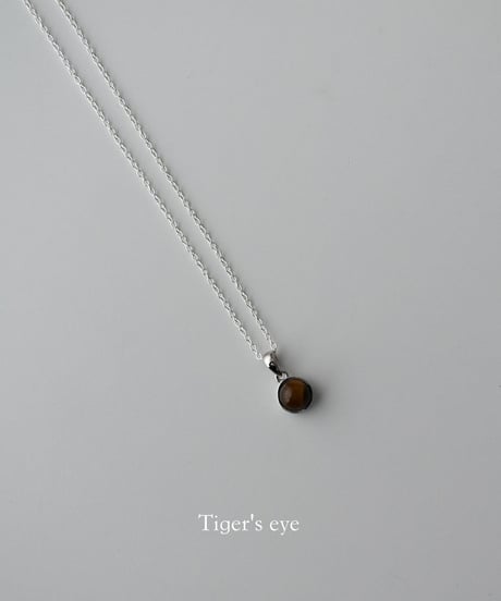 necklace-a02075　SV925 Natural Stone Necklace