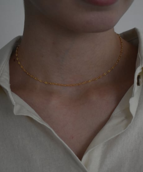 necklace-a02041　SV925 Combination Chain Necklace