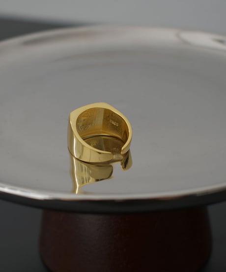 ring-a02181　SV925 Square Signet  Ring