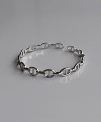 brace-a02013　SV925 Dark Chain Bangle