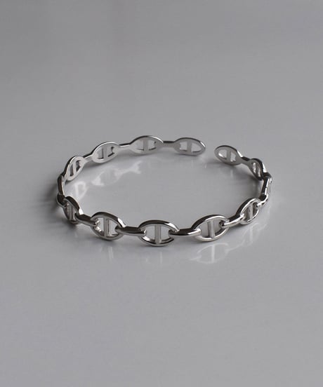 brace-a02013　SV925 Dark Chain Bangle
