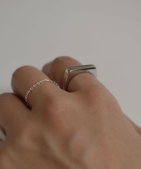 ring-a02177　SV925 Oblong Ring