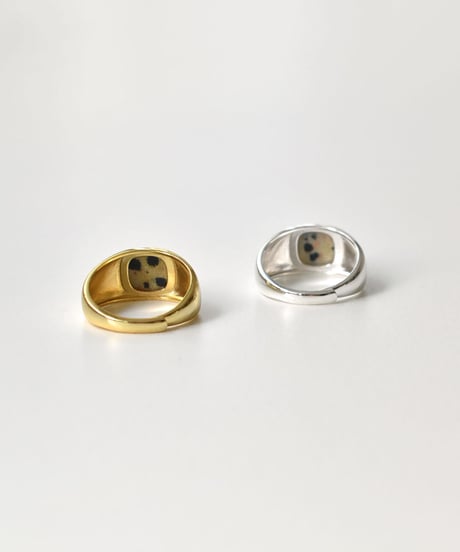 ring-a02152　SV925 Dot Stone Ring
