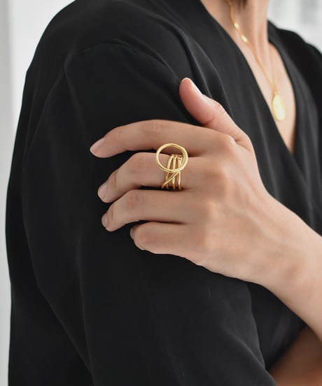 ring-a02197　SV925 Circle Line Ring
