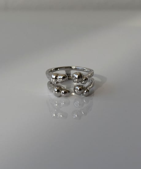 ring-a02096　SV925 Double Aloof Ring