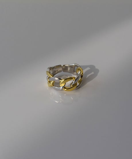 ring-a02099　SV925 Combi Chain Ring