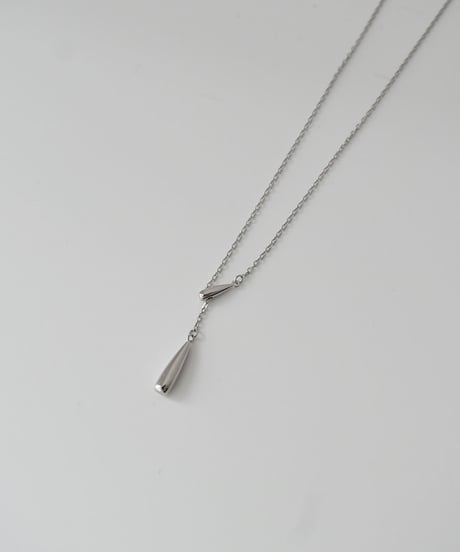 necklace-a02133　SV925 Drop Slide Necklace