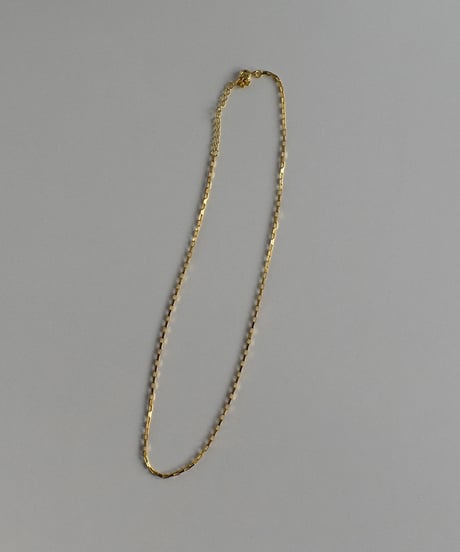 necklace-a02058　SV925 Square Chain Necklace