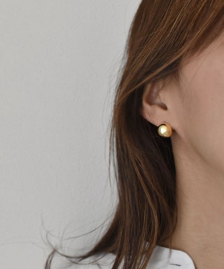 pierce-a02101　SV925 Plump Shape Pierce