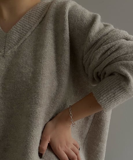 brace-a02013　SV925 Dark Chain Bangle