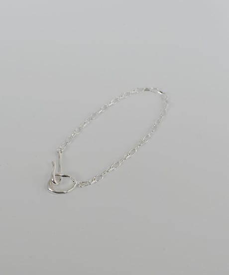 brace-a02045　SV925  Hook Chain Bracelet